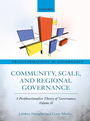 cover image of Community, Scale, and Regional Governance
